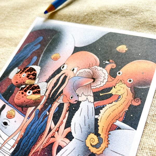 Illustration "Ocean friends" – Image 3