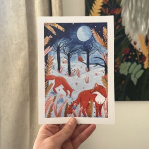 Photo de l'illustration Foxy par Les Odes Studio