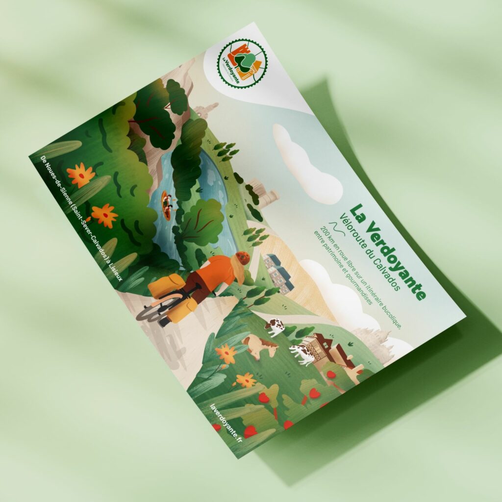 Photo du flyer de la Verdoyante