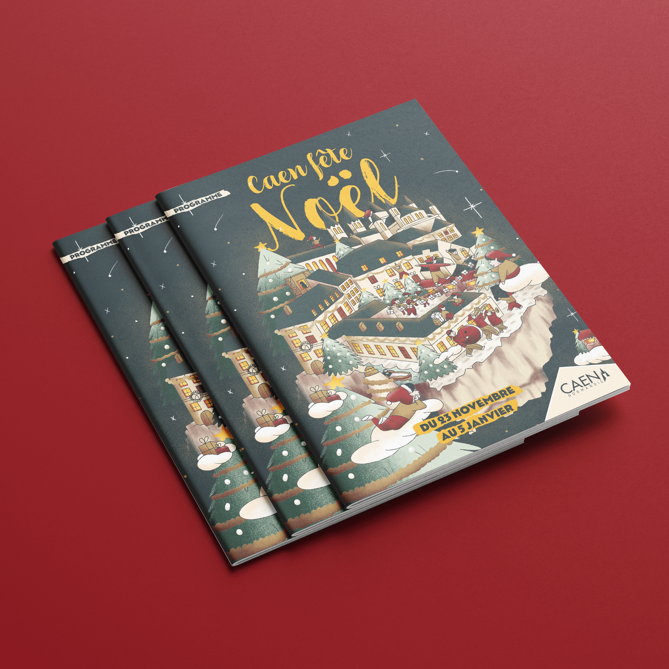 Photo de la brochure Noël à Caen
