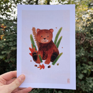 Photo de l'illustration Ourson par Les Odes Studio