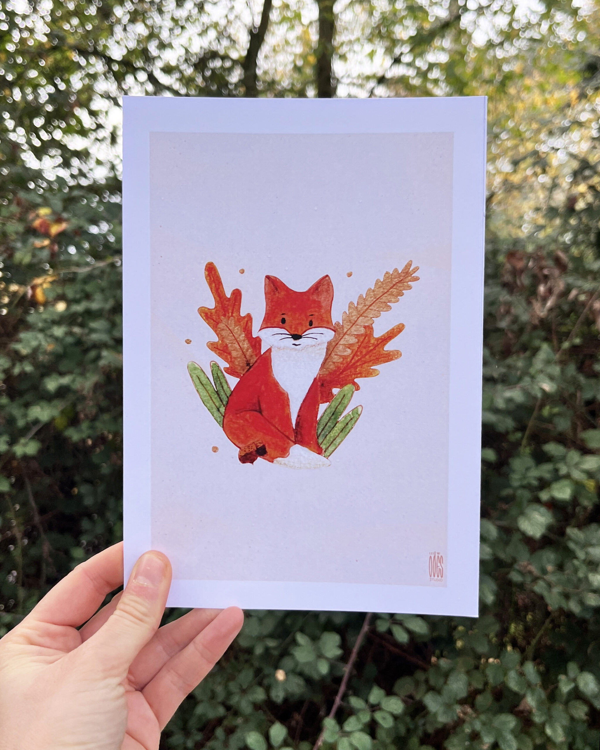 Photo de l'illustration Renard par Les Odes Studio