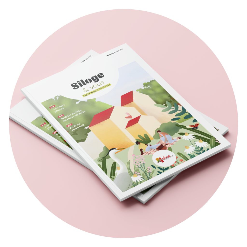Photo d'un magazine pour une collectivité